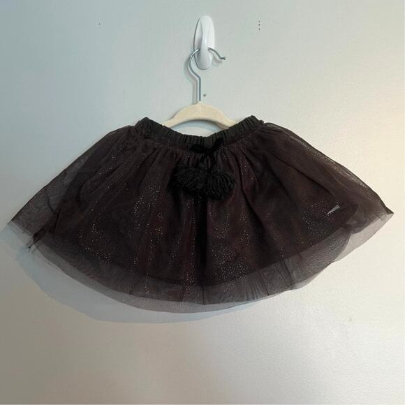 Zara Other - Zara Tulle Tassel Sparkle Tutu Skirt – Dark Gray – Toddler Girl 12–18 Months